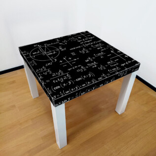 Sticker Ikea Lack Chevalet