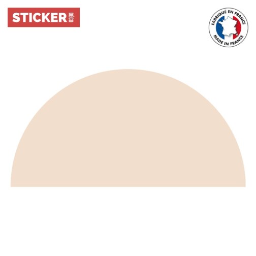 Sticker Forme Demi Cercle