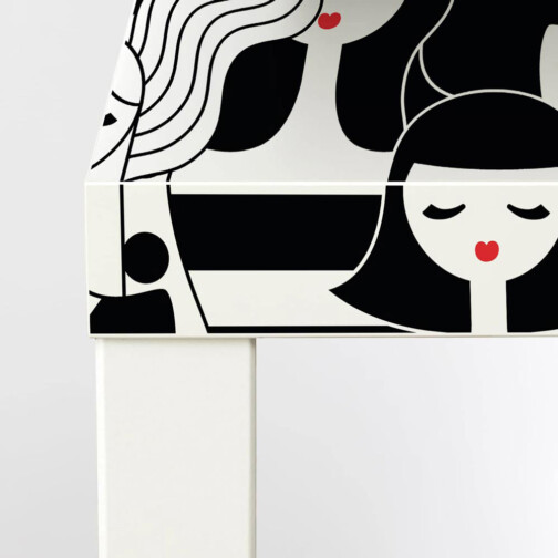 Sticker Ikea Lack Beauty