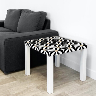 Sticker Ikea Lack Carreaux De Ciment