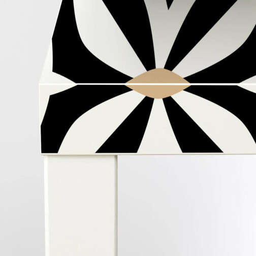 Sticker Ikea Lack Carreaux De Ciment