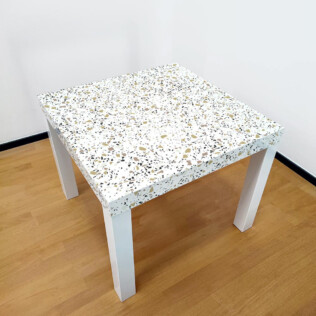 Sticker Ikea Lack Granito Terrazzo