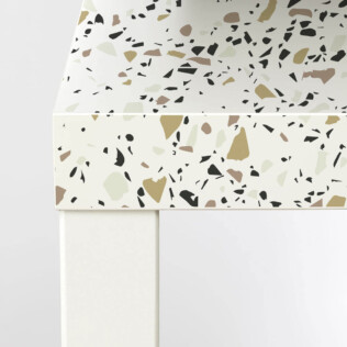 Sticker Ikea Lack Granito Terrazzo