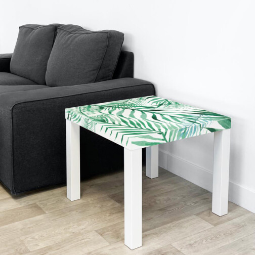 Sticker Ikea Lack Jungle Aquarelle
