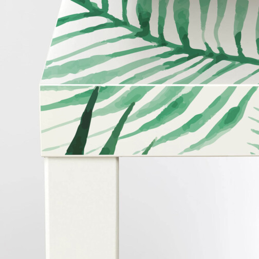 Sticker Ikea Lack Jungle Aquarelle