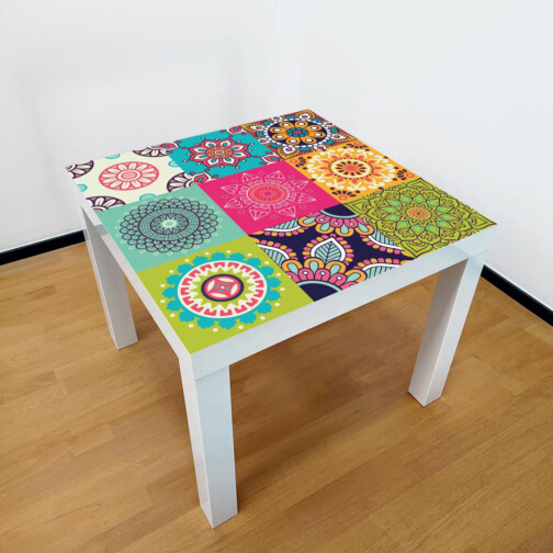 Sticker Ikea Lack Mandala