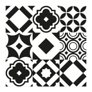 Sticker Ikea Lack Monochrome