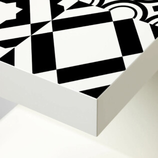 Sticker Ikea Lack Monochrome