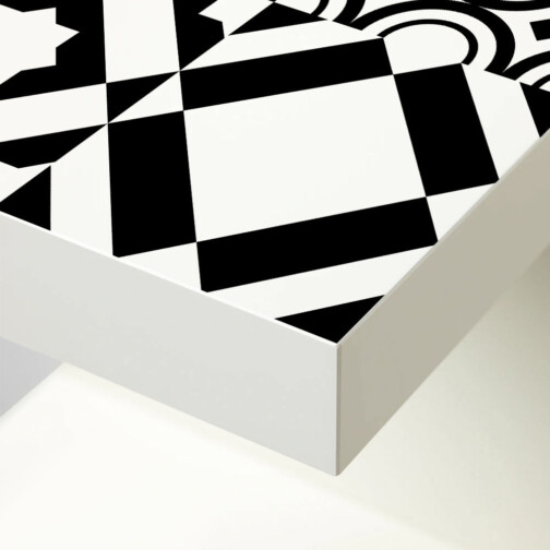 Sticker Ikea Lack Monochrome