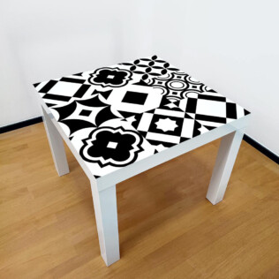 Sticker Ikea Lack Monochrome