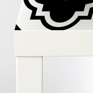 Sticker Ikea Lack Monochrome