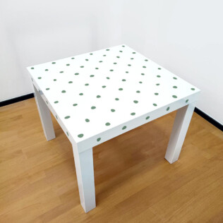 Sticker Ikea Lack Petits Pois