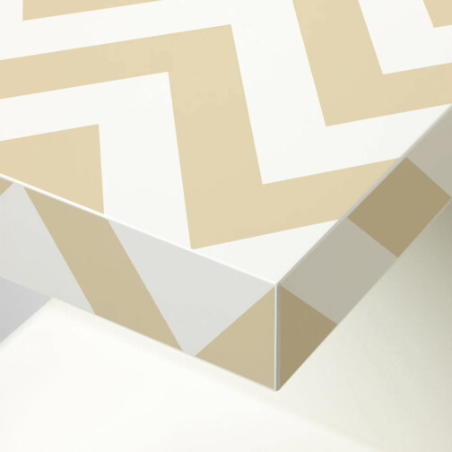 Sticker Ikea Lack Scandinave Creme
