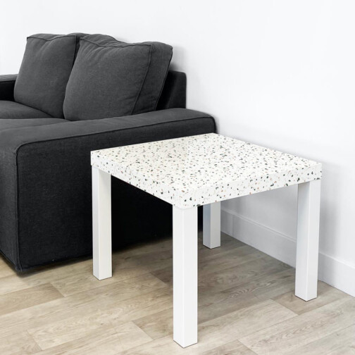 Sticker Ikea Lack Terrazzo
