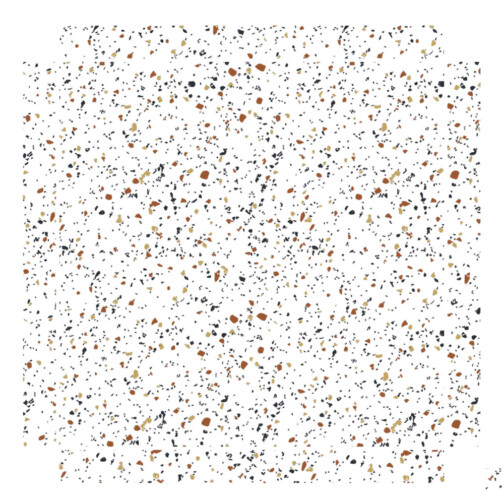 Sticker Ikea Lack Terrazzo Classique
