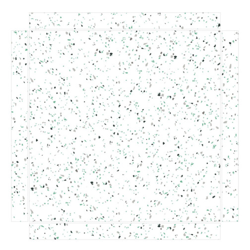 Sticker Ikea Lack Terrazzo Menthe