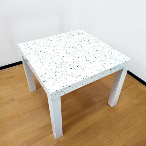 Sticker Ikea Lack Terrazzo Menthe