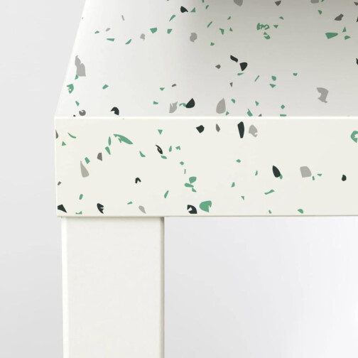Sticker Ikea Lack Terrazzo Menthe