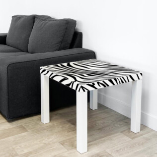 Sticker Ikea Lack Zebre