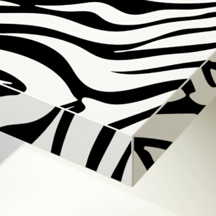 Sticker Ikea Lack Zebre