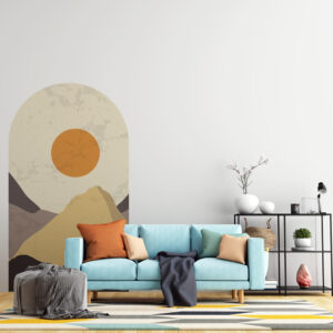 Sticker Arche Montagne Déco