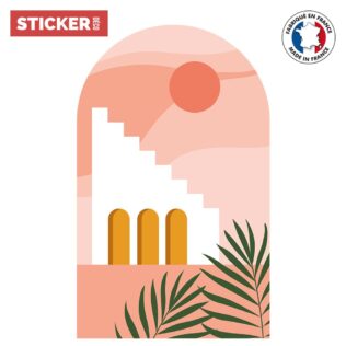 Sticker Arche Terracotta