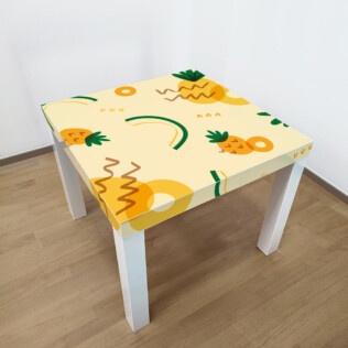 Sticker Ikea Lack Ananas