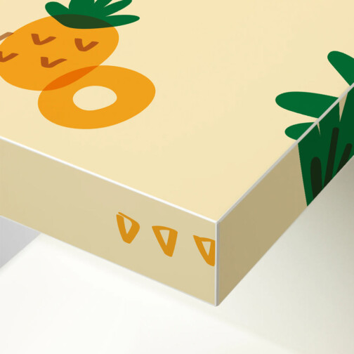 Sticker Ikea Lack Ananas