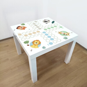 Sticker Ikea Lack Jeu De Petits Chevaux Animaux
