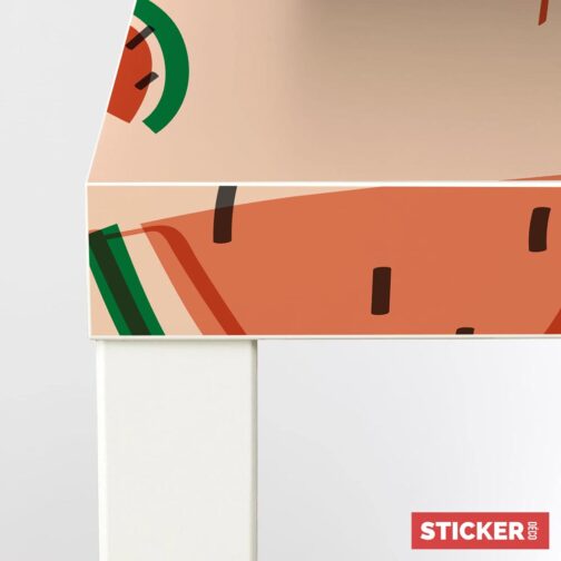 Sticker Ikea Lack Pastèques