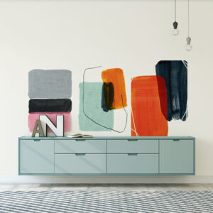 Sticker Forme Aquarelle