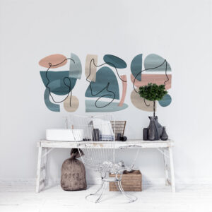 Stickers Forme Line Art