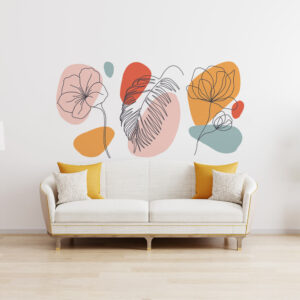 Stickers Formes Fleurs