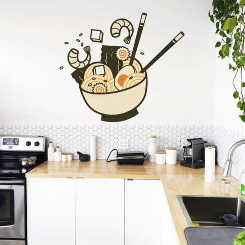 Sticker Cuisine Ramen