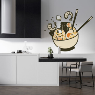 Sticker Cuisine Ramen