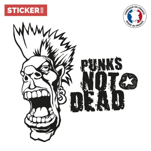 Stickers Punks Not Dead