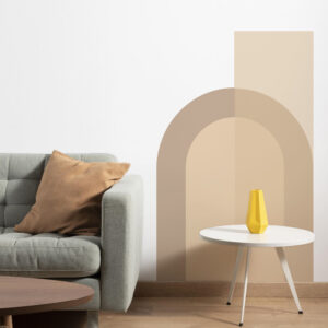 Sticker Arche Déco Crème