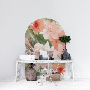 Sticker Arche Florale