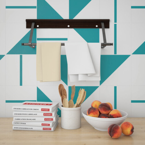 Stickers Carreaux Retro