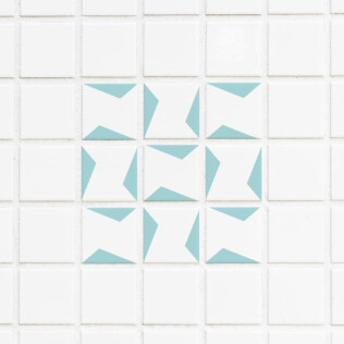 Stickers Carrelage Retro Vintage
