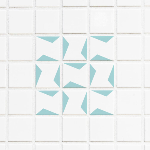 Stickers Carrelage Retro Vintage