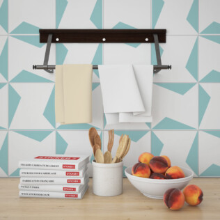 Stickers Carrelage Retro Vintage