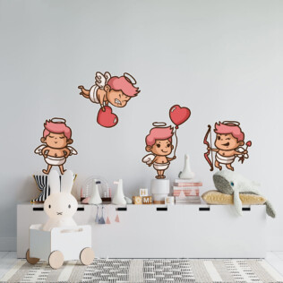 Sticker Cupidon Love