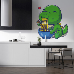 Sticker Dinosaure Mignon