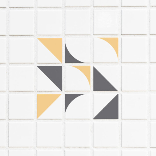 Stickers Carrelage Retro