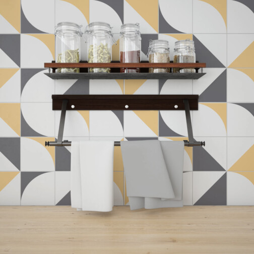 Stickers Carrelage Retro