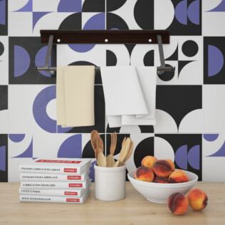 Stickers Carrelage Scandinave Very Peri