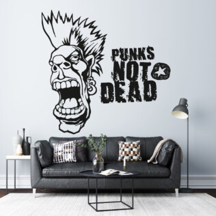 Stickers Punks Not Dead