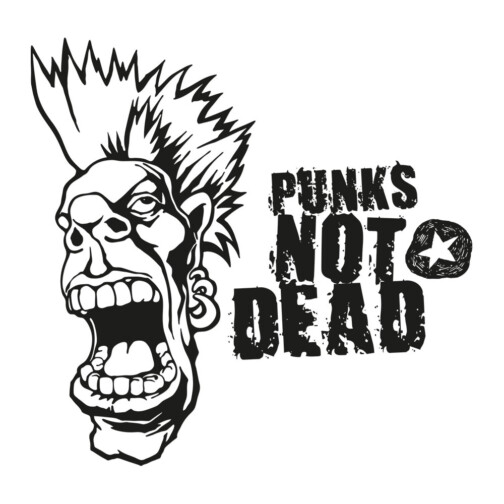 Stickers Punks Not Dead