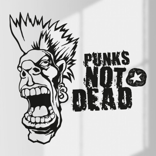 Stickers Punks Not Dead